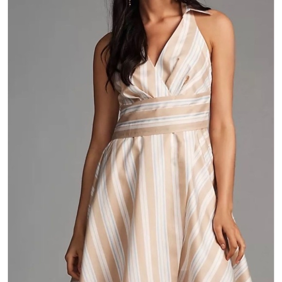 Anthropologie Dresses & Skirts - Anthropologie Maeve Assymetrical wrap skirt dress 👗